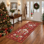 Christmas Runner Rug 2x5 for Hallway - Image 5
