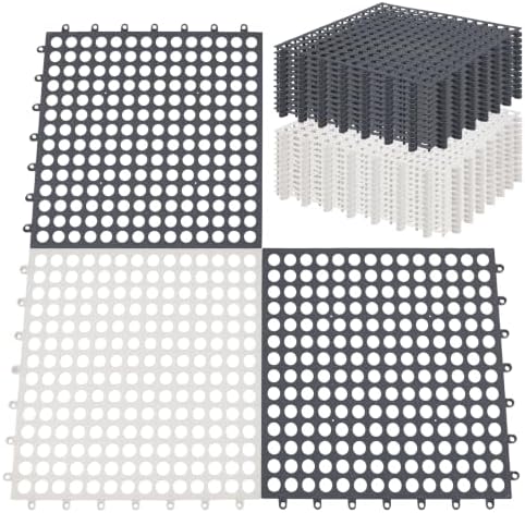 24Pcs 12"x12" Interlocking Floor Tiles by INTERWARM