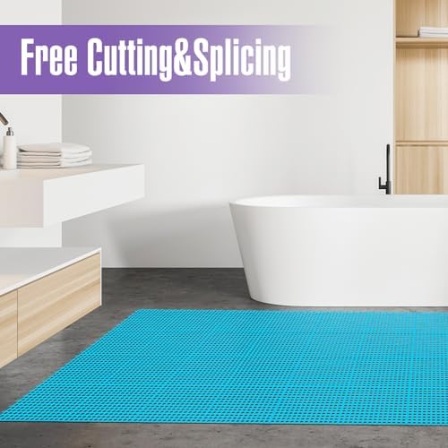 Tinideya 50 Pcs Drainage Mats 11.8'' x 11.8'' Modular Interlocking Floor - Image 6