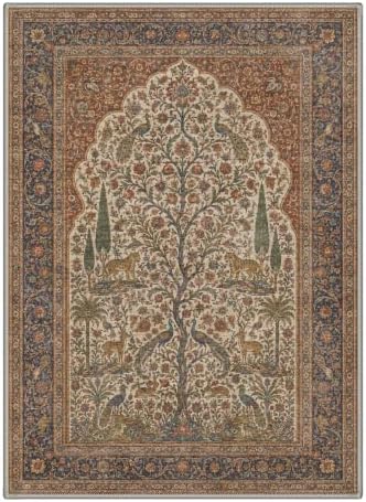 GENIMO 9x12 Outdoor Rug, Washable Quick Dry - Image 2