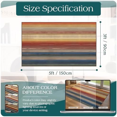 3x5 Ombre Entry Rug - Image 7