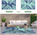 GENIMO Outdoor Rug, Waterproof Plastic Rugs - Image 2