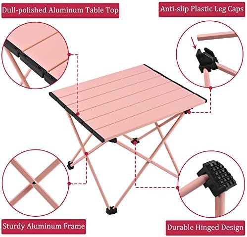 Grope Portable Beach Table for Sand, Folding Camping Table - Image 2