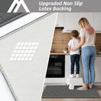 COSY HOMEER 48x20Inch/30X20Inch Kitchen Rug Mats - Image 3