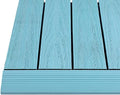 NewTechWood 1/6 ft. x 1 ft. Quick Deck Composite Deck Tile Straight Fascia in by NewTechWood