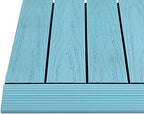 NewTechWood 1/6 ft. x 1 ft. Quick Deck Composite Deck Tile Straight Fascia in by NewTechWood