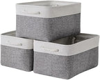 TheWarmHome Storage Bins for Shelves by TheWarmHome