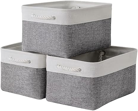 TheWarmHome Storage Bins for Shelves by TheWarmHome
