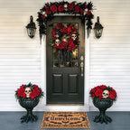 Halloween Front Door Mat with Unwelcome Design - Image 6