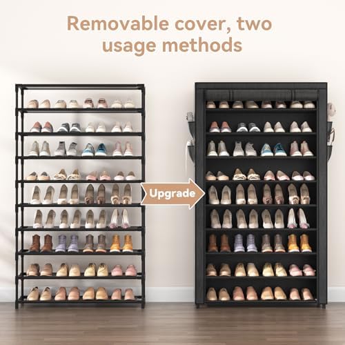 LANTEFUL Shoe Rack with Covers - Image 5