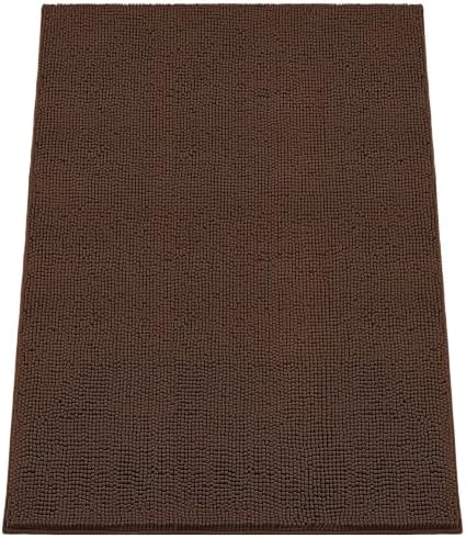 Absorbent Dog Door Mat for Muddy Paws, Trap Dirt Front Door Mat Indoor Entrance by HOMEK