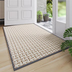 YDKGL Front Door Mat Indoor Non Slip Entry Mat Extra Large Gray 36"x60" by YDKGL
