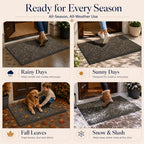 Yimobra Extra Large Door Mat, Outdoor Doormat - Image 6