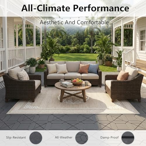 Deck Tiles - Plastic Interlocking Patio Flooring, Waterproof & All Weather - Image 7
