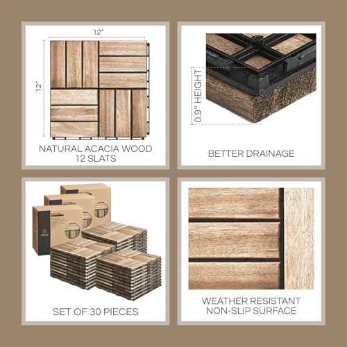 THYOI Premium Deck Tiles, Patio Flooring - Image 3