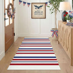 KILOCOCO 250th Anniversary Patriotic Striped Rug 3x5 ft - Image 5