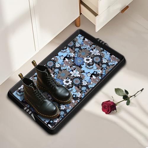 BEHERO Boot Tray Shoe Mat Decorative Patterned, Rubber Shoe Matt Tray by BEHEROSUPERMAT