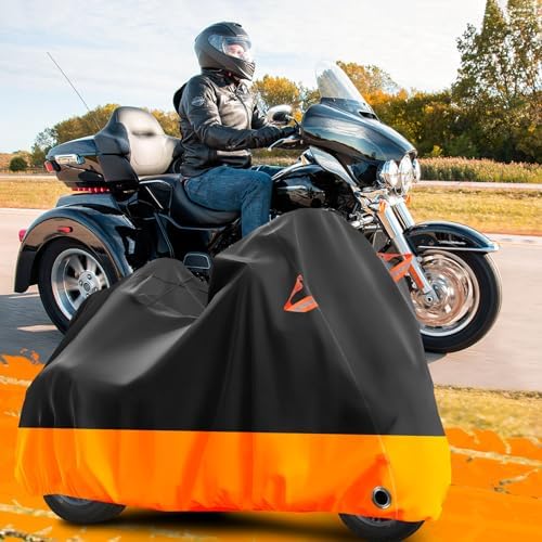 Trike Cover Heavy Duty Waterproof 3 Wheel Motorcycle Cover - Image 7