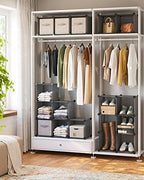 SONGMICS 16 Cube Storage Organizer，Plastic Stackable Cube Shelf - Image 4