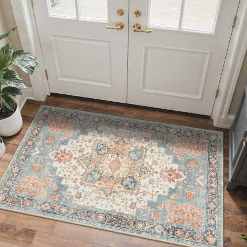 GENIMO Indoor Outdoor Rug, Washable by GENIMO