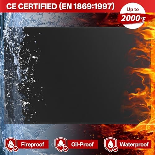 SecuCaptain Under Grill Mat for Outdoor Grill - Image 5