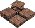 Yaheetech 27PCS 12x12in Interlocking Deck Tiles Outdoor Patio by Yaheetech