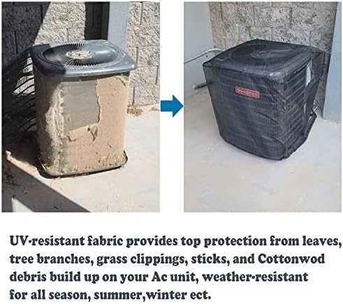 Full Mesh Air Conditioner Cover – AC Cover Designed to Protect Coils from - Image 3