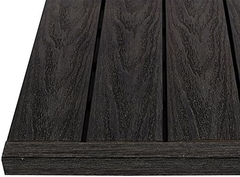 1 in. x 1 ft. Quick Deck Composite Deck Tile Straight Trim by NewTechWood