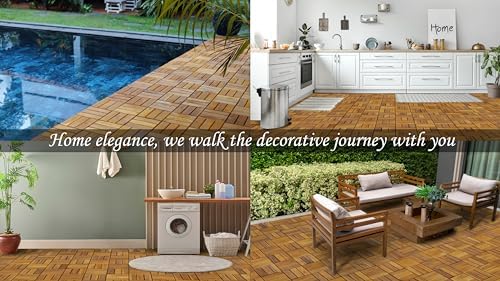 Interlocking Deck Tiles, Natural Color - Image 4