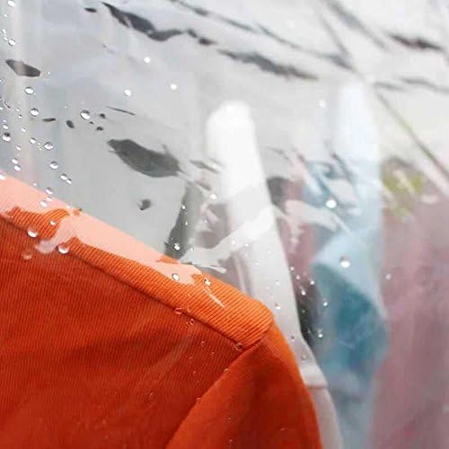 Ruibo Clear Garment Rack Cover for Clothes Rack Cover - Image 5