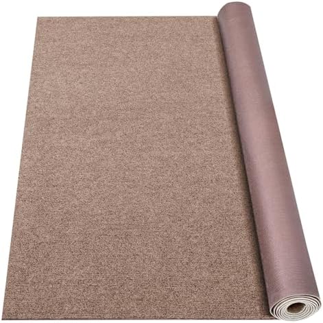 Grefinity Marine Carpet, 3 FT x 5 FT Light Brown Indoor Outdoor Carpet by Grefinity