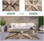 GENIMO Outdoor Rug, Waterproof Plastic Rugs - Image 2