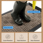 GORILLA GRIP WeatherMAX Door Mat, Indoor Outdoor Use - Image 4