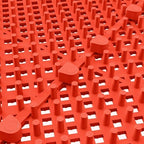 Jocoevol 12-Pcs Interlocking Tile, Indoor/Outdoor Drainage Interlocking Floor - Image 7