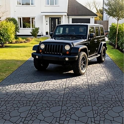 Interlocking Deck Tiles 44 Pack, Waterproof Plastic Patio Deck Tiles, Snap - Image 7