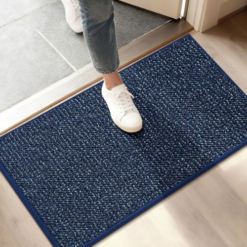 BEQHAUSE Dirt Trapper Door Mat 17" x 30", Non-Slip Doormats by BEQHAUSE