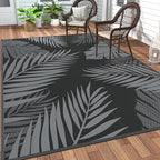 GENIMO Outdoor Rug, Waterproof Plastic Rugs 10'x14' by GENIMO