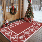 GENIMO Outdoor Rug, Waterproof Plastic Rugs - Image 2