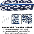 SAND MINE Reversible Mats, Plastic Straw Rug, Modern Area Rug, Large Floor Mat - Image 3