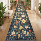 DUKINO 3x14 Washable Runner Rug, Non Slip Kitchen Runner Rug by DUKINO