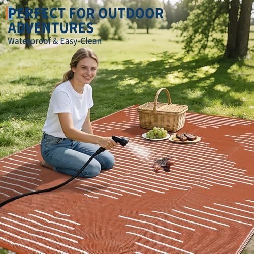 Garvee Waterproof Outdoor Rug 9x12 - Image 5