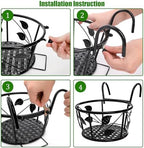 Tosnail 2-Pack Metal Plant Holders - Image 5