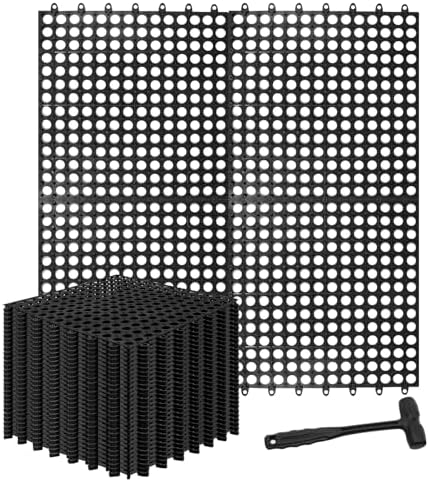 30 Pack Drainage Interlocking Tiles by Unknown