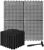 30 Pack Drainage Interlocking Tiles by Unknown