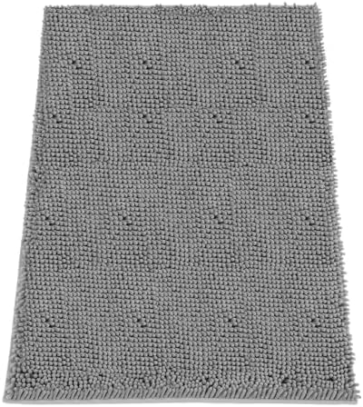 Absorbent Dog Door Mat for Muddy Paws, Trap Dirt Front Door Mat Indoor Entrance by HOMEK