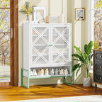 Outdoor Storage Cabinet, Heavy-Duty Metal Patio Cabinet - Image 5