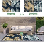 GENIMO Outdoor Rug, Waterproof Plastic Rugs - Image 2