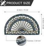 CHICHIC Front Door Mat 18"x30" Outdoors Heavy Duty Rubber Mat - Image 3