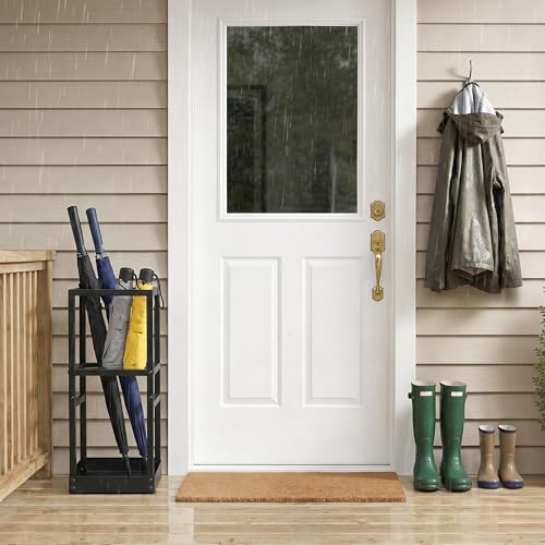 Umbrella Stand for Entryway Metal Geometric Freestanding Umbrella Holder or - Image 5