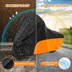 Motorcycle Cover Heavy Duty for Touring Side Box Models - Image 4